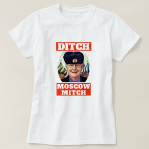 Camiseta "Zanja divertida Moscú Mitch" McConnell
