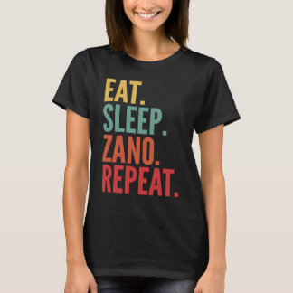 Camiseta Zano Crypto Comer Sleep Zano Repetir