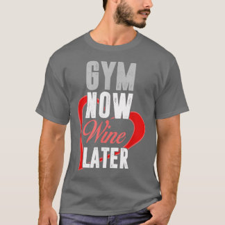Camiseta Zany Brainy Workout Gym Now Wine DespuésFitness 16