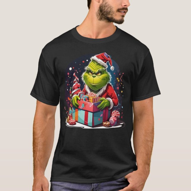 Camiseta Zany Zest Con El Sr. Grinchy Y Zestilidad Furiosa (Anverso)