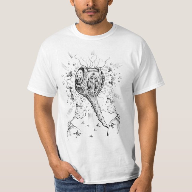 Camiseta Zanzara Killer. (Anverso)