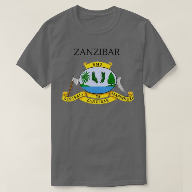 Camiseta Zanzíbar (Diseño del anverso)