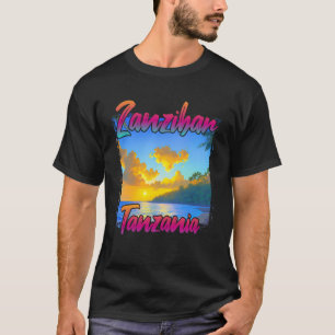 Camiseta Zanzibar Sunset