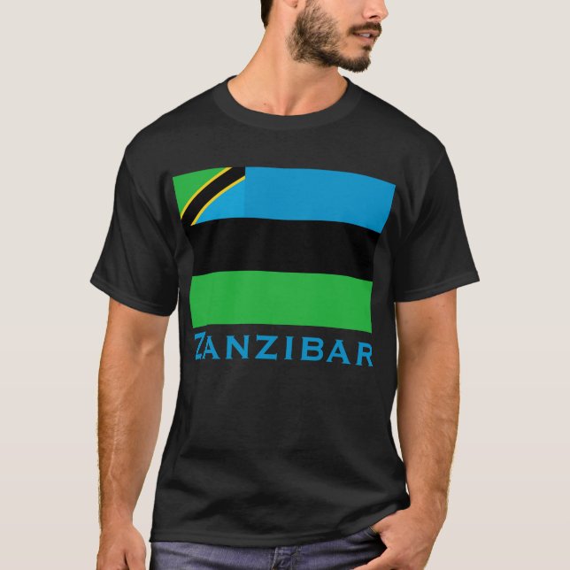 Camiseta Zanzíbar, Tanzania (Anverso)