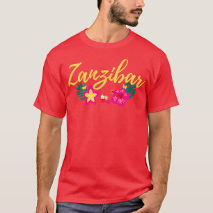Camiseta Zanzíbar Tanzania África Tropical