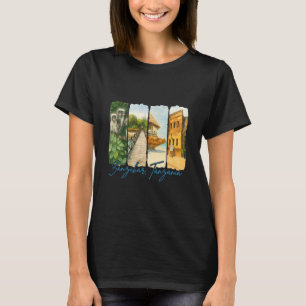 Camiseta Zanzir Tanzania Viaje Viaje Pincelada Souvernir