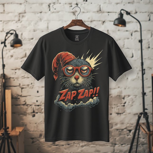 Camiseta Zap Zap!! Funny Retro Critter Cartoon | Bold Comic (Subido por el creador)