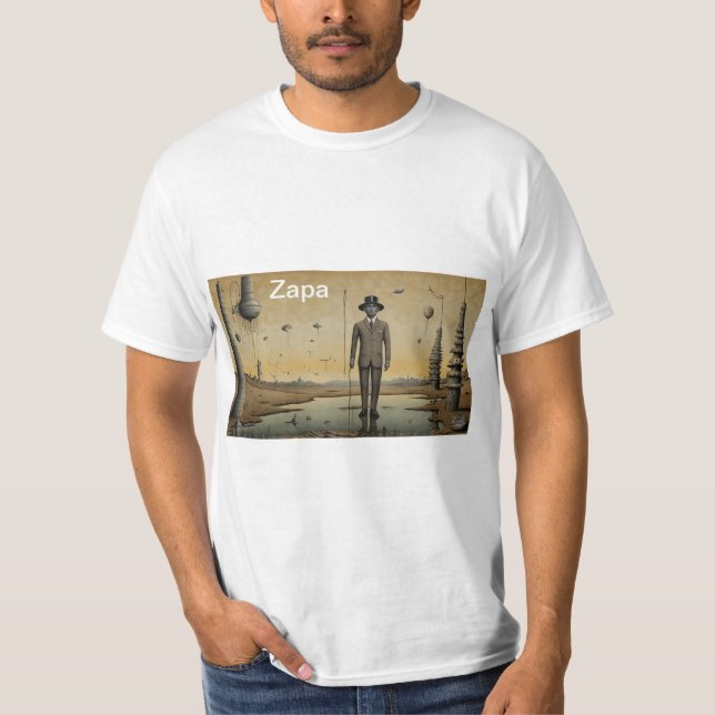 Camiseta zapa surreal (Anverso)