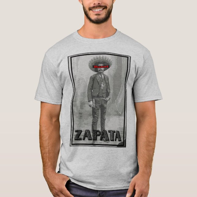 Camiseta Zapata Rebel (Anverso)