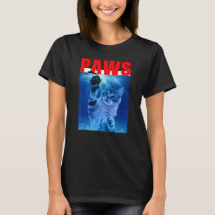 Camiseta ZAPATAS Gato Divertido . Parodia Para Amantes de T