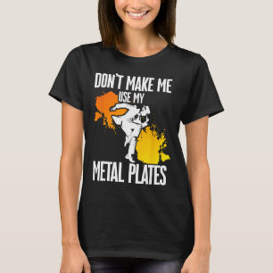Camiseta Zapateo, no me hagas usar mis placas de metal, zap