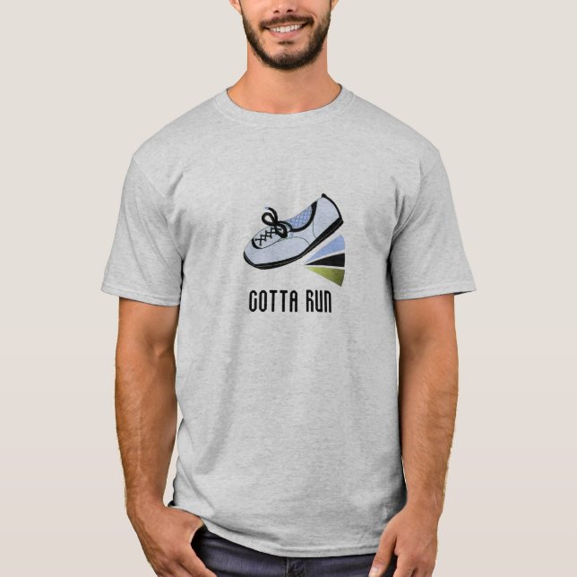 Camiseta Zapatilla Corredora - Tengo Que Correr (Anverso)