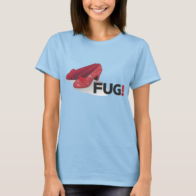 Camiseta Zapatillas de rubí FUG (Anverso)