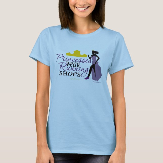 Camiseta Zapatillas deportivas de princesas Wear (Anverso)