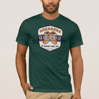 Camiseta Zapatillas es lo que hacemos logo de imagen 