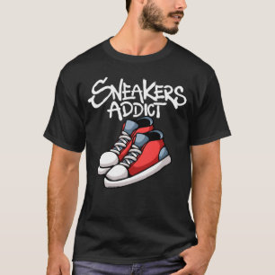 Camiseta Zapatillas rojas streetwear