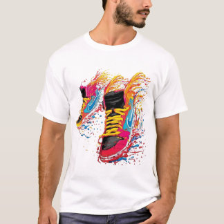 Camiseta Zapatillas Vibrantes
