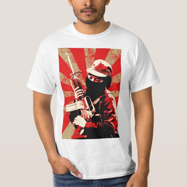 Camiseta Zapatista por furioso (Anverso)