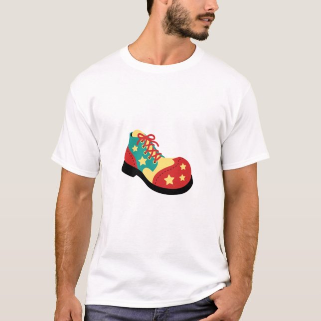 Camiseta Zapato de Payaso (Anverso)