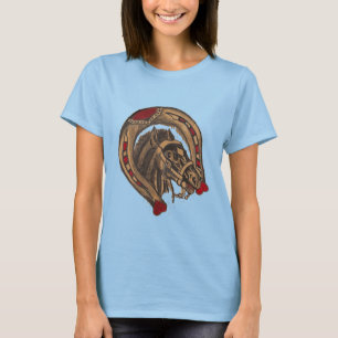 Camiseta zapato del caballo