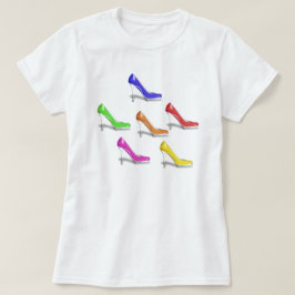 CAMISETA ZAPATOS DE ALTO AUXILIO EN MUCHOS COLORES