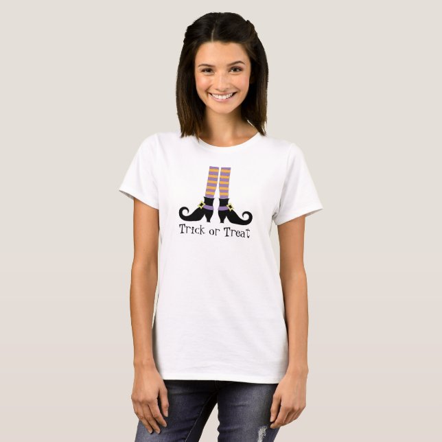 Camiseta Zapatos de Bruja Caprichosa (Anverso completo)