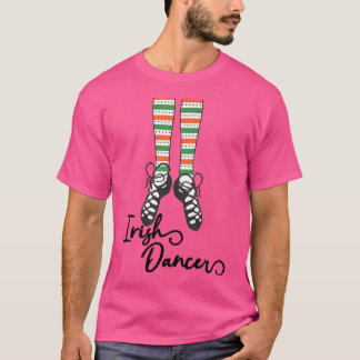 Camiseta Zapatos De Calcetines De Baile Irlandés Para Niñas