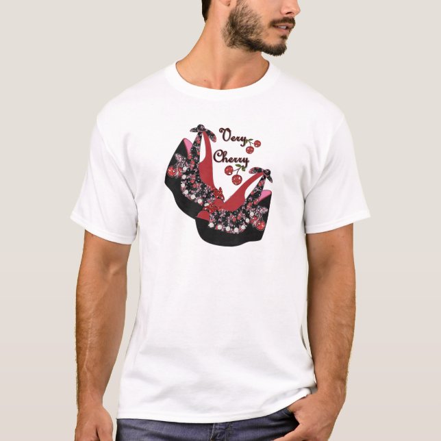 Camiseta Zapatos de cerezo muy fuertes en RAB Rockabilly (Anverso)