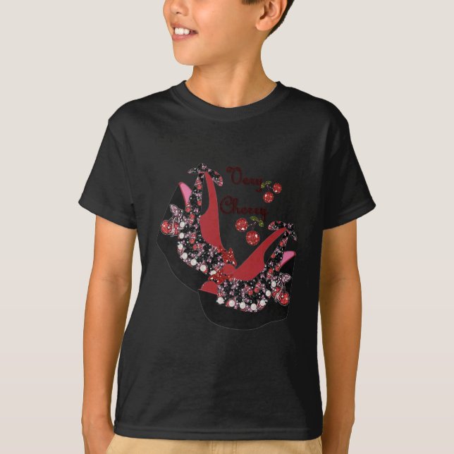 Camiseta Zapatos de cerezo muy fuertes en RAB Rockabilly (Anverso)