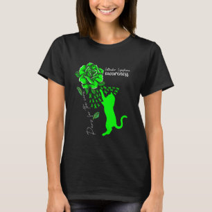 Camiseta Zapatos De Gato Rosa Para La Curación Linfoma Foli
