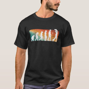 Camiseta Zapatos de golf hombres jugador de golf evolución 