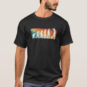 Camiseta Zapatos de golf hombres jugador de golf evolución 