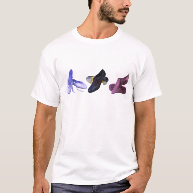Camiseta Zapatos de la danza (Anverso)