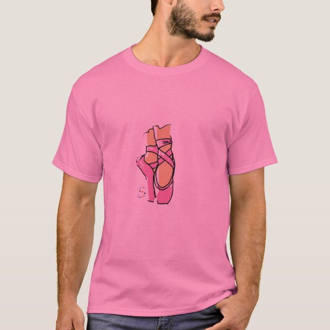 Camiseta zapatos del balley del dibujo animado, SPLAT (Anverso)