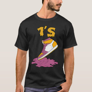 Camiseta Zapatos goteando ropa de calle OG Brotherhood 1s M