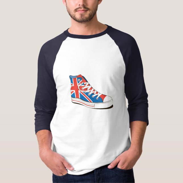 Camiseta Zapatos Inglaterra (Anverso)