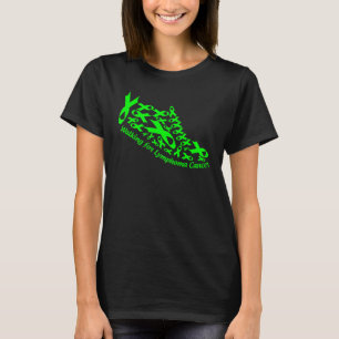 Camiseta zapatos para el cáncer de linfoma