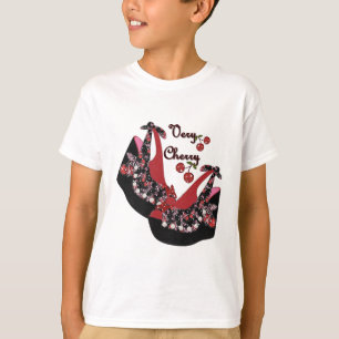 Camiseta Zapatos RAB Rockabilly Muy Cereza