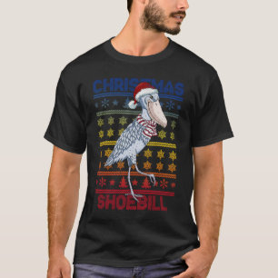 Camiseta Zapatos Santa Hat Navidades suéteres feos Bird Xm