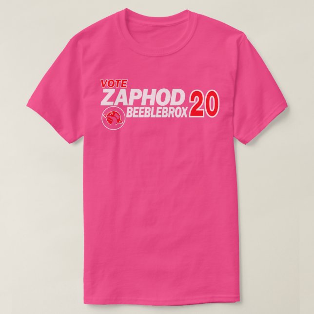 Camiseta Zaphod Beeblebrox 2020 (Diseño del anverso)