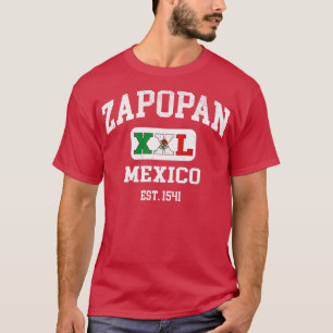 Camiseta Zapopan México XXL Diseño atlético 1