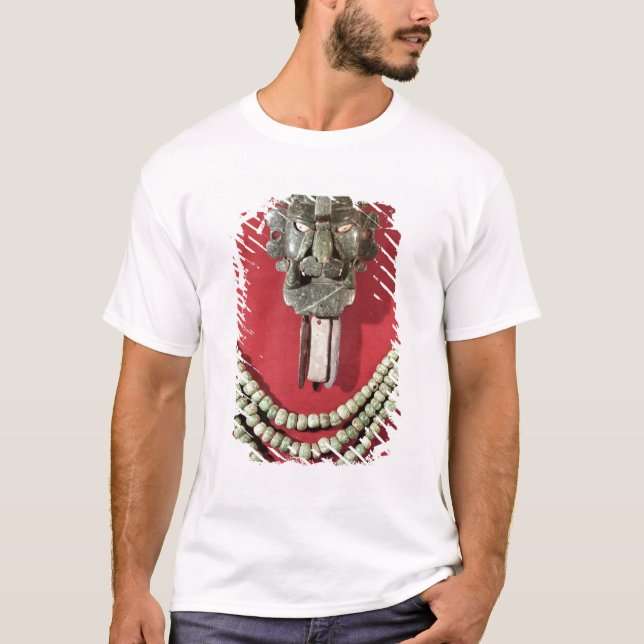 Camiseta Zapotec pectoral la forma de representación de la (Anverso)