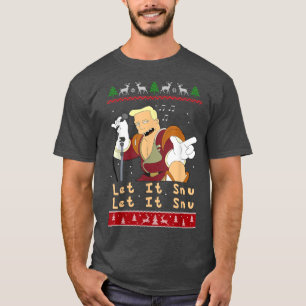 Camiseta Zapp Brannigan deja que los Navidades sean singula