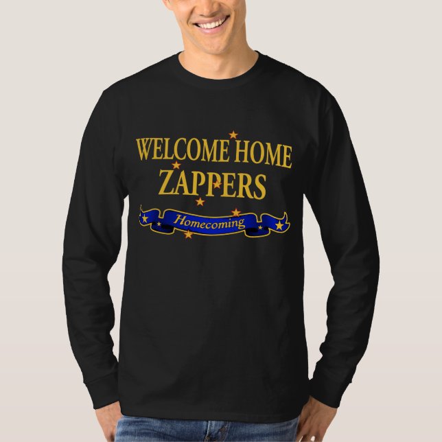 Camiseta Zappers casero agradable (Anverso)