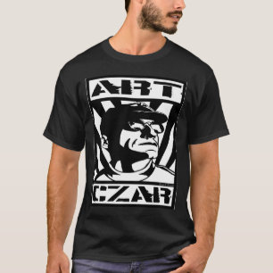 Camiseta Zar del arte - DA sirva - BW