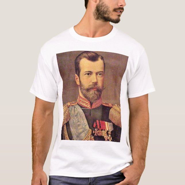 Camiseta Zar Nicolás II (Anverso)