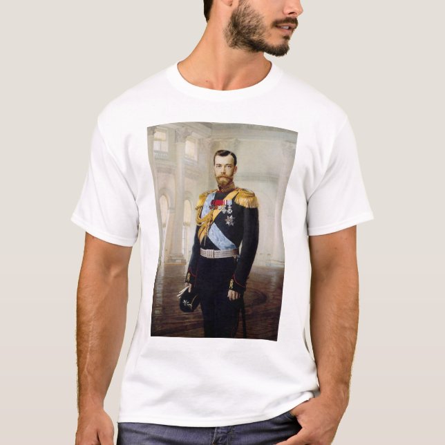 Camiseta Zar Nicolás II (Anverso)
