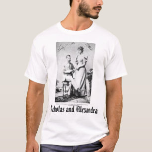 Camiseta Zar y Czarina pasado, Nicholas y Alexandra