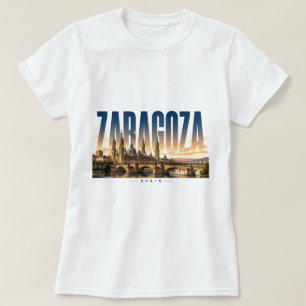 Camiseta Zaragoza España Viajes Mediterráneos e Ibéricos 🗺
