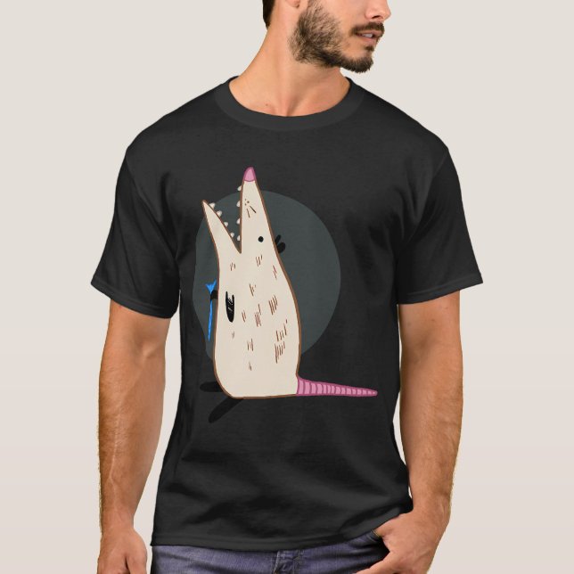 Camiseta Zarigüeya hambrienta (Anverso)